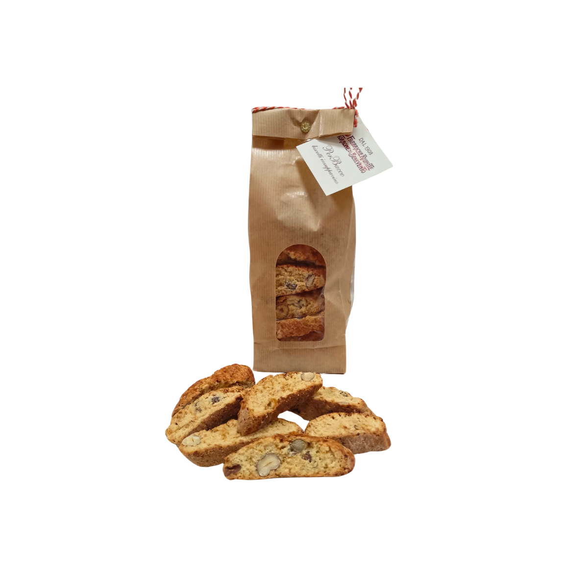 Sacchetto di biscotti alle nocciole